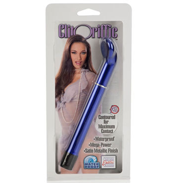 California Exotic ClitORiffic Vibes, фиолетовый - Вибратор для стимуляции точки G - купить в секс шопе