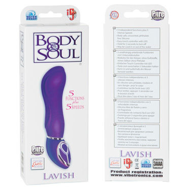 California Exotic Body & Soul Lavish, фиолетовый — фото 3