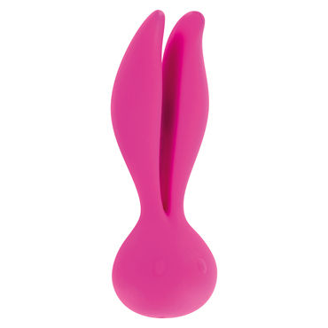 Toy Joy Bunii Rabbit, розовый, Вибростимулятор для пар