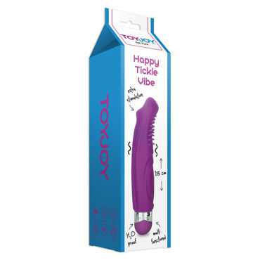 Toy Joy Hi-Tech Happy Tickle, фиолетовый - фото, отзывы