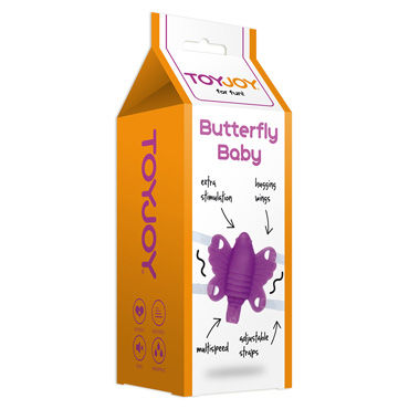 Toy Joy Butterfly Baby, фиолетовая - фото, отзывы
