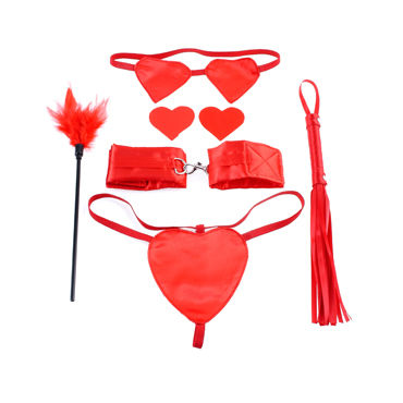 Pipedream Sweetheart Bondage Kit, Набор для бондажа с сердечками: 