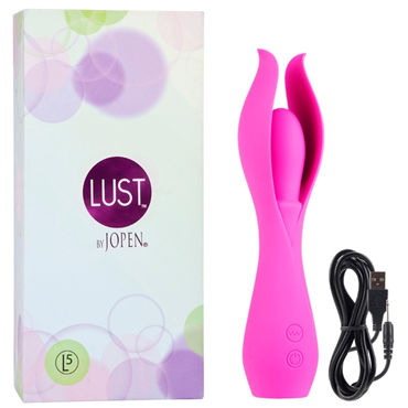 Jopen Lust L5, розовый, Вибромассажер оригинальной формы