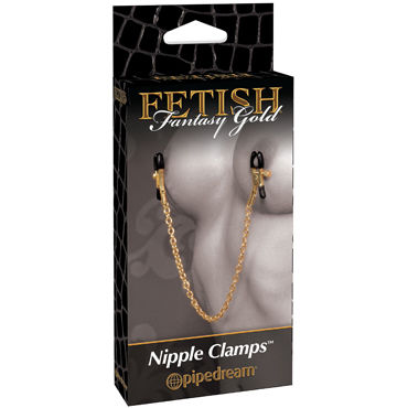Pipedream Nipple Chain Clamps, Зажимы с цепочкой на соски