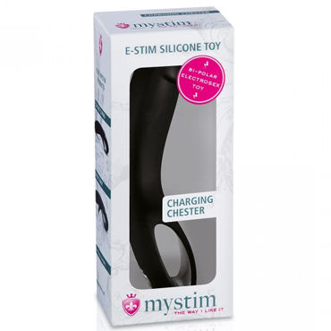 Mystim Charging Chester E-Stim Dildo - Фаллоимитатор для электростимулятора - купить в секс шопе