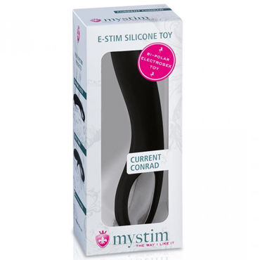 Mystim Current Conrad E-Stim Dildo - Фаллоимитатор для электростимулятора - купить в секс шопе