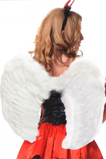 Le Frivole крылья, белые, Закругленные, 60х50 см