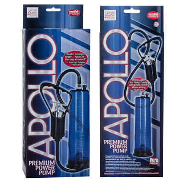 California Exotic Apollo Premium Power Pumps, синяя — фото 3