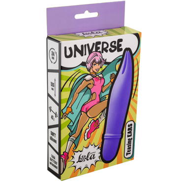 Lola Universe Teasing Ears, фиолетовый, Мини-вибратор с двумя лепестками на конце