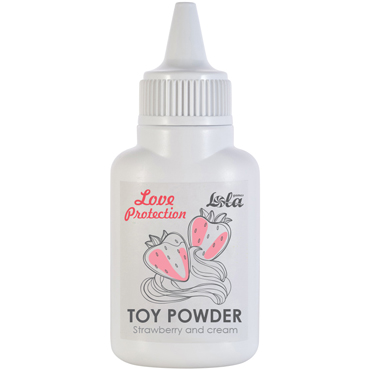 Lola Love Protection Toy Powder Strawberry and Cream, 15 гр - фото, отзывы