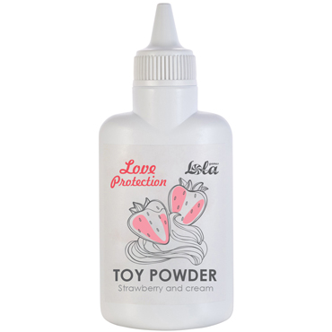 Lola Love Protection Toy Powder Strawberry and Cream, 30 гр - фото, отзывы