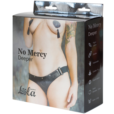 Lola No Mercy Deeper, черные - подробные фото в секс шопе Condom-Shop