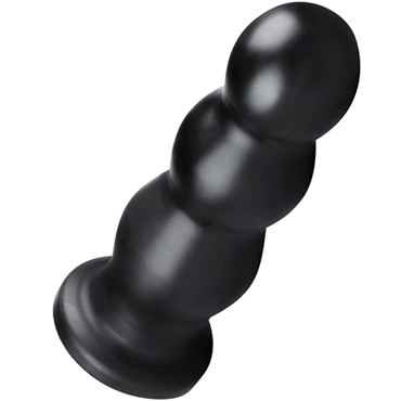 Buttr Tactical III, черная - Анальная пробка большого размера - купить в секс шопе
