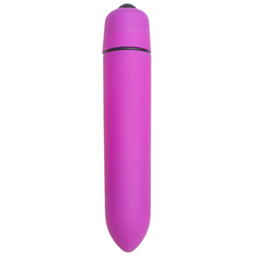 Easytoys Vibrating Bullet, фиолетовая, Вибропуля с 10 скоростями вибрации