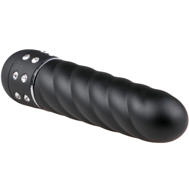 Easytoys Diamond Twisted Vibrator, черный — фото 2