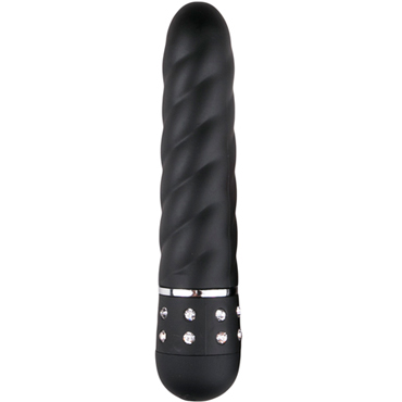 Easytoys Diamond Twisted Vibrator, черный — фото 1