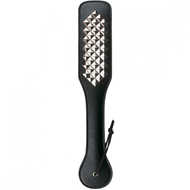 Easytoys Paddle With Metal Studs, черная