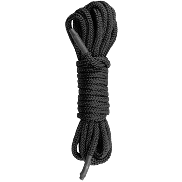 Easytoys Nylon Rope 5 m, черная, Веревка для бондажа