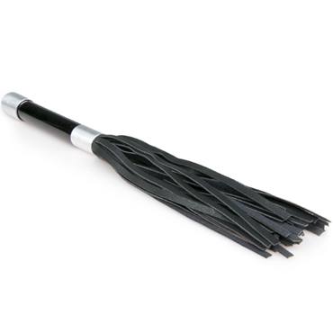 Easytoys Flogger With Metal Grip, черная — фото 2