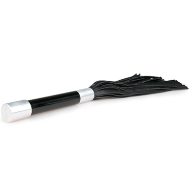 Easytoys Flogger With Metal Grip, черная — фото 3