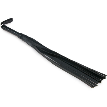 Easytoys Small Leather Flogger, черная — фото 2