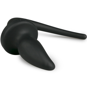 Easytoys Dog Tail Plug Curvy Small, черная — фото 2