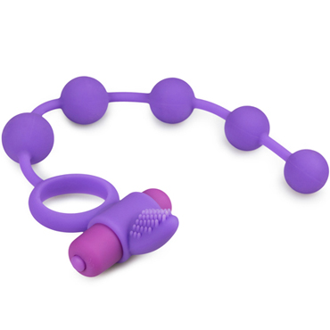 Easytoys Triple Pleasure Couple Toy, фиолетовое - фото, отзывы