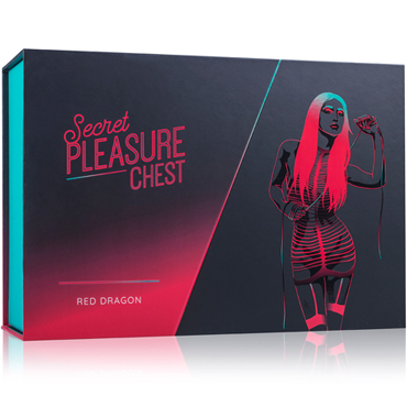 Secret Pleasure Chest Red Dragon, красно-черный — фото 10