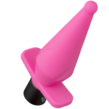 Lil'Vibe Lil'Plug Vibrator, розовая - фото, отзывы