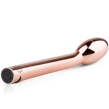 Rosy Gold G-spot Vibrator, розовое золото - Вибратор для точки G - купить в секс шопе