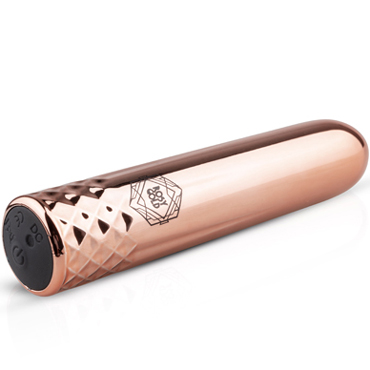 Rosy Gold Mini Vibrator, розовое золото - фото, отзывы