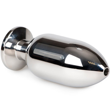 Sinner Big Metal Buttplug, серебристая — фото 2