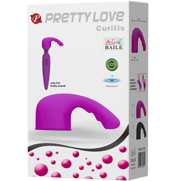 Baile Pretty Love Curitis, розовая - подробные фото в секс шопе Condom-Shop
