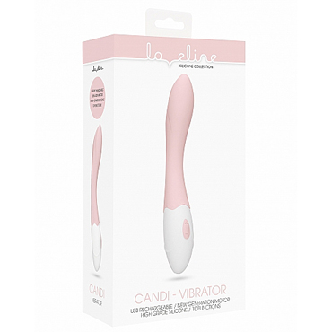 Shots Loveline Vibrator Candi, розовый — фото 2