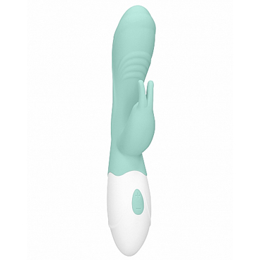 Shots Loveline Rabbit Vibrator Juicy, зеленый — фото 1