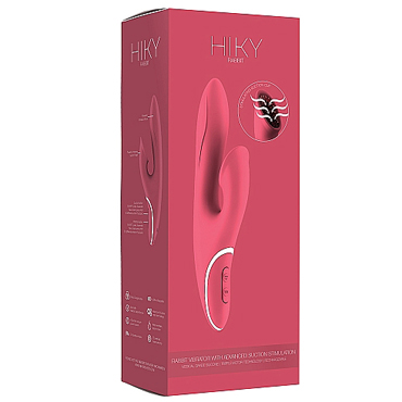 Shots Hiky Rabbit With Suction Cup, розовый — фото 4
