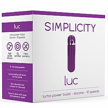 Shots Simplicity LUC Power Bullet, фиолетовый — фото 2