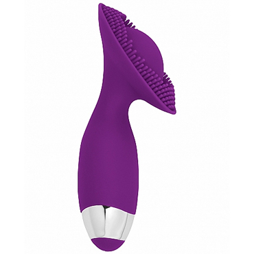 Shots Simplicity Lace Clitoral Vibrator, фиолетовый — фото 1