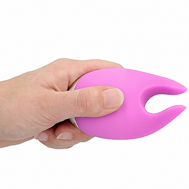 Shots Simplicity Vayle Hand-Hold Vibe, розовый — фото 4