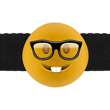 Shots Nerd Emoji, желтый — фото 1