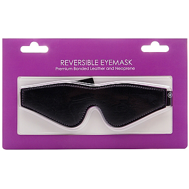 Ouch! Reversible Eyemask, черно-фиолетовая — фото 4