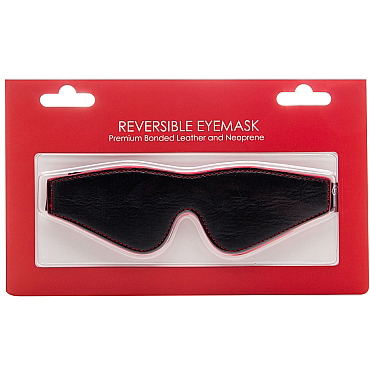 Ouch! Reversible Eyemask, черно-красная — фото 4