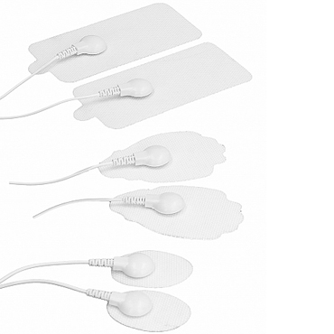 Shots Electroshock Pad Kit, белый, Набор для электростимуляции