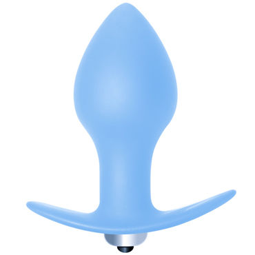 Lola Toys Bulb Anal Plug, синяя, Анальная пробка с вибрацией