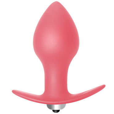 Lola Toys Bulb Anal Plug, розовая, Анальная пробка с вибрацией