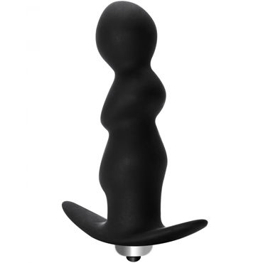 Тестер Lola Toys Spiral Anal Plug, черная — фото 2
