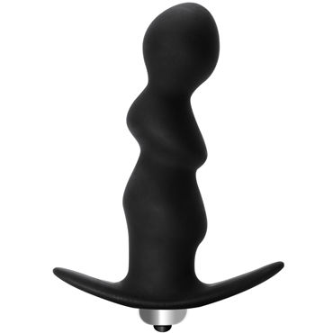Тестер Lola Toys Spiral Anal Plug, черная — фото 1