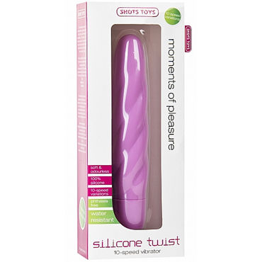 Shots Toys Silicone Twist, розовый — фото 2