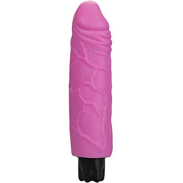 Shots Toys Realistic Skin Vibrator Regular, розовый, Вибратор реалистик