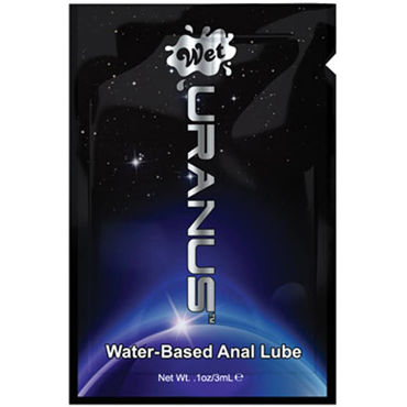 Wet Uranus Water, 3 мл, Лубрикант премиум класса для анального секса